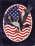 Koc Elway akryl 160 x 210 amerykański