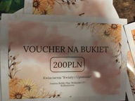 Voucher do kwiaciarni Kwiaty i Upominki na kwotę 200 zł