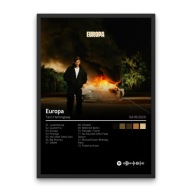 Plakat Taco Hemingway „Europa” A3