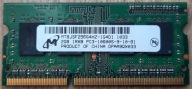 Pamięć RAM DDR3 Micron 2GB 1Rx8 PC3-10600S-9-10-B1