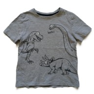 C&A koszulka t-shirt DINOZAURY rozmiar 116 cm