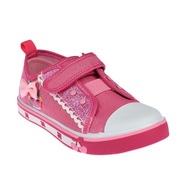 Pantofelki na rzepy różowe trampki Badoxx 1SP-716-LS R 25