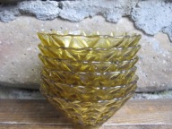 MIODOWE Miseczki/Salaterki 6 szt_ H.S. PRĄDNICZANKA lata 70 PRL