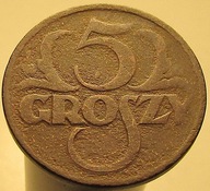 5 GROSZY RZECZPOSPOLITA POLSKA 1923
