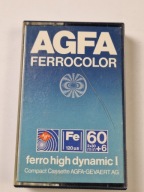 AGFA FERROCOLOR 60+6 Kaseta magnetofonowa