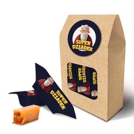 KRÓWKI na DZIEŃ BABCI i DZIADKA 6 szt w pudełku PREZENT dla DZIADKA