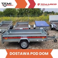 Przyczepa samochodowa przyczepka lekka 750kg TEMARED PRO 2615 tania DOSTAWA