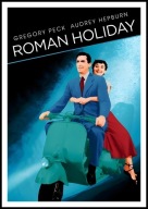 A2 PLAKAT FILM RZYMSKIE WAKACJE ROMAN HOLIDAY AUDREY HEPBURN GREGORY PECK