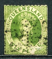P27/63 AUSTRALIA QUEENSLAND 1860-79 / kas.