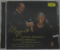 MARTHA ARGERICH+CLAUDIO ABBADO: MOZART PIANO CONCERTOS, CD Jak Nowa