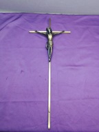 krzyż krzyżyk z JEZUSEM JEZUS UKRZYŻOWANY mosiądz do zawieszenia 45/18