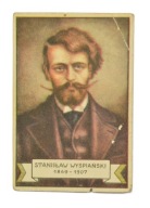 DR A. OETKER PRZEDWOJENNA REKLAMA OBRAZEK STANISŁAW WYSPIAŃSKI