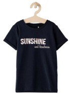 NAME IT t-shirt 92 koszulka SUNSHINE / 6423 Oliwia Kurowska, Kuba Kurowski