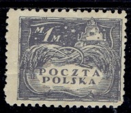 WYDANIE MARKOWE Fi 92 B d ** SZARO LILIOWY DRUK NA ZGIĘCIU PRZESUNIĘCIE