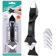 Szpachelka skrobak 3w1 do silikonu fug i kleju