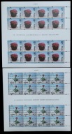 1995 Europa CEPT Pokój i Wolność Fi 3385-86** całe arkusze perforacja prawo
