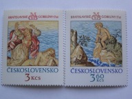 Czechosłowacja - zabytki Bratysławy - gobeliny - Mi. 2319-20 **