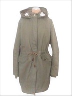 H&M OCIEPLANY PŁASZCZYK KURTKA KAPTUR 42 44