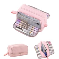 PIÓRNIK SZKOLNY DLA DZIEWCZYNKI NA PRZYBORY KREDKI OŁÓWKI SASZETA DO SZKOŁY