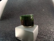 Turmalin - Czarne Kryształy z Zielonym Szczytem | Pakistan