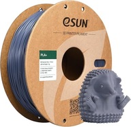 eSUN PLA+ Filament 1,75 mm dokładność wymiarowa +/- 0,03 mm, 1KG 3D, szary