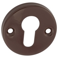 Szyld drzwiowy Gamar okrągły na wkładkę brązowy