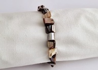 BRANSOLETA ELEMENTY MACICY PERŁOWEJ