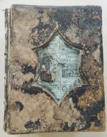 Angielska Biblia Pismo Święte ok. 1850 r Epoka wiktoriańska Okucia mosiężne