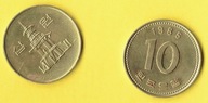 KOREA 10 WON 1985 r.