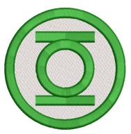 Termo Naszywka Green Lantern Komiksy Latarnia Haftowana Naprasowanka