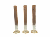 3 szklane cylindry miarowe 250ml