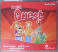 English Quest 1 Audio Class CDs nagrania Macmillan