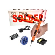 LUTOWNICA PRECYZYJNA BEZPRZEWODOWA AKUMULATOROWA USB-C 420°C INTERWENCYJNA