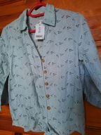 Bluzka błękitna haftowana Orsay rozmiar 38