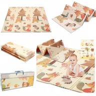 MATA EDUKACYJNA ACTIVE HOBBY PIANKOWA DWUSTRONNA 200x180 cm DLA DZIECI