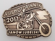 Znaczek, odznaka, blacha zlotowa, motocyklowa No.1049