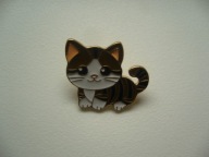 PIN PRZYPINKA BROSZKA KOT KOTEK