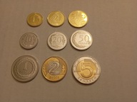 2025 rok komplet monet obiegowych 1 +2+5+10+20+50 gr +1 +2 +5 zł