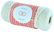 Sznurek do makram 3PLY - kolor ECRU skręcany 3mm-50m