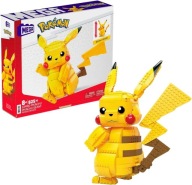 PIKACHU POKEMON DUŻY KONSTRUKCYJNY MODEL 30 CM 825 ELEMENTÓW
