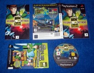 BEN 10 ALIEN FORCE: VILGAX ATTACKS PS2 PREMIEROWA 3 X ANG jak RATCHET CLANK