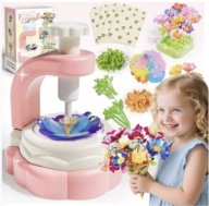 MASZYNKA DO TWORZENIA KWIATÓW 3D ZESTAW KREATYWNY XXL 160 ELEM. BUKIETY DIY