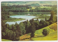 Pojezierze Augustowskie krajobraz okolic Smolnik .lata 70