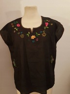 SOBA BLUZKA BLUZECZKA R.M/L/40/42 hippie boho etno HAFTOWANA