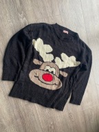 blush sweter świąteczny rudolf S/M