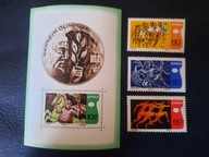Blok 66 ** Fi 1863 - 65 ** - X Sesja Miedzyn Akademi Olimpijskiej z 1970r