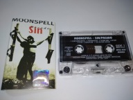 Moonspell – Sin / Pecado - KASETA MC WYDANIE METAL MIND 1998 K1659