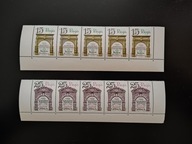 Odnowa zabytków Krakowa - seria Fi 2693-94 piątki (po 5 szt)