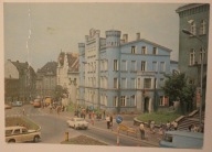 WAŁBRZYCH. Plac Grunwaldzki, z prawej Klub Nauczyciela