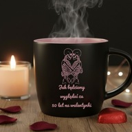 Kubek prezent dla par walentynki – Jak będziemy wyglądać za 50 lat | grawer